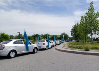 Ақтауда мотошеру ұйымдастырылды