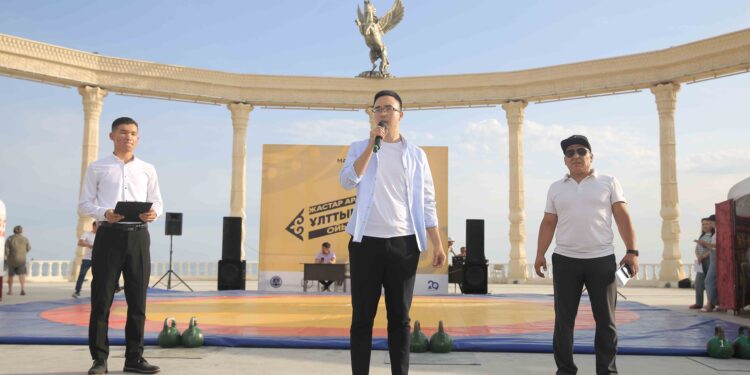 Ақтауда ұлттық спорт ойындарынан жарыс өтті