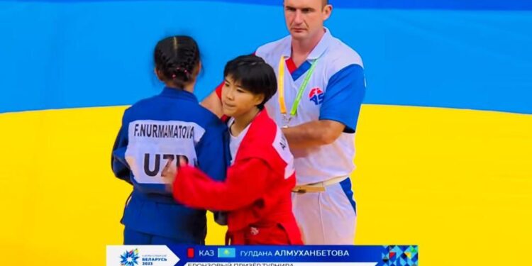 Маңғыстаулық спортшы ТМД елдерінің II ойындарында самбодан қола медаль иеленді