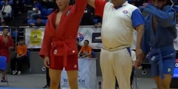 Маңғыстаулық спортшы самбо күресінен Әлем чемпионатының қола жүлдегері атанды