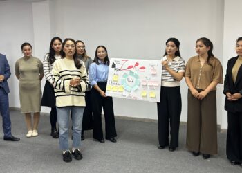 Жас мамандар өз жобасын жасақтады