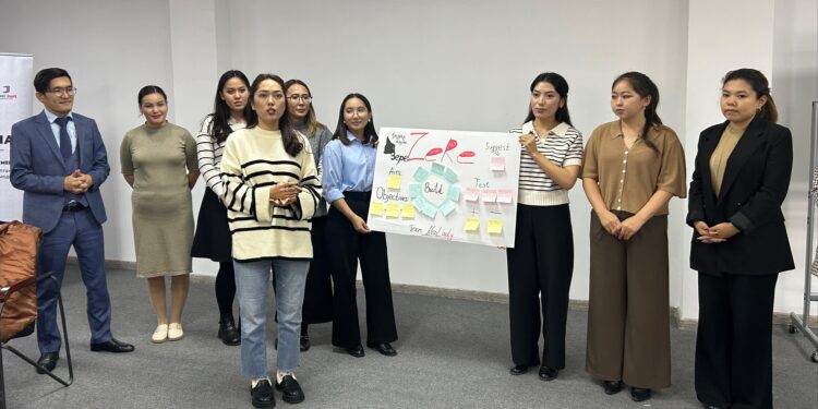 Жас мамандар өз жобасын жасақтады