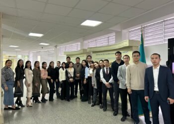 Жас мамандар НЗМ барып, тәжірибе алмасты