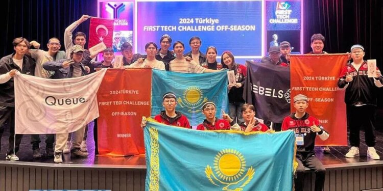 Маңғыстаулық оқушылар халықаралық сайыста топ жарды