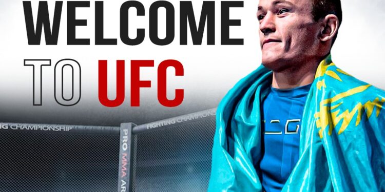 Бекзат Алмахан UFC промоушенінде өнер көрсетеді