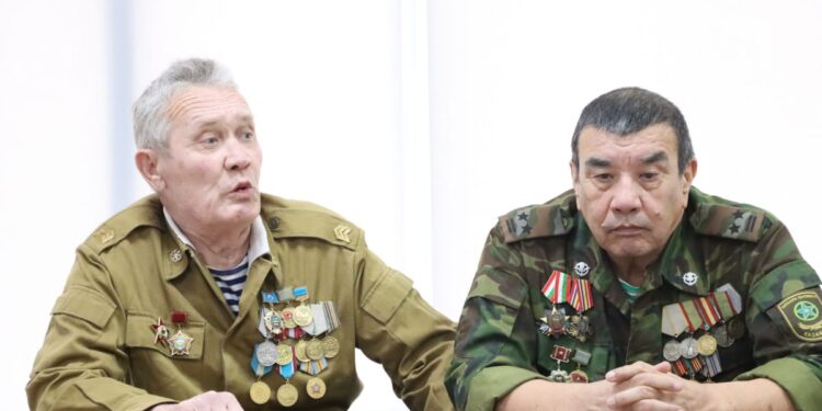 Ақтаулық студенттер Ауған соғысының ардагерімен сұхбат құрды