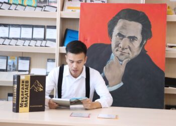 Жастар ерекше оқырмандарға кітап оқыды