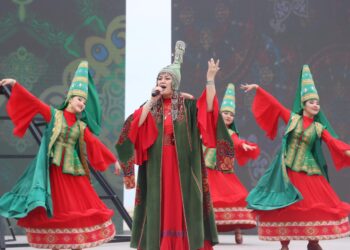 Амфитеатр алаңында Наурыз мейрамы тойланды