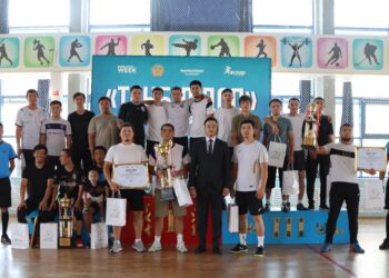 Ақтауда базар жастары арасында шағын футболдан турнир өтті