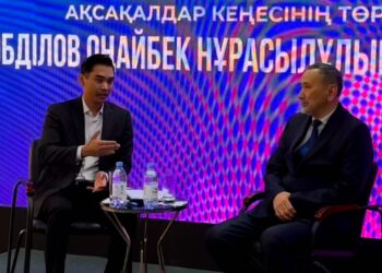 Жастар Ақсақалдар кеңесінің төрағасымен кездесу өткізді