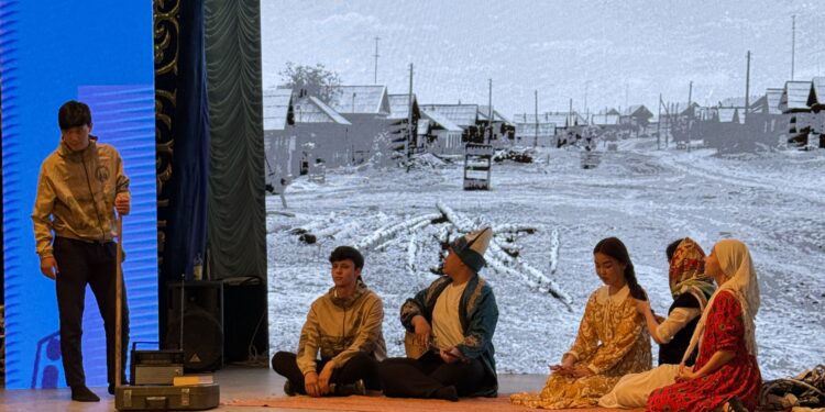 Маңғыстауда Жеңіс күніне арналған театрландырылған қойылым байқауы өтті