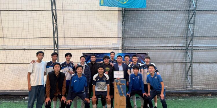 Ақтауда студенттер арасында шағын футболдан достық турнир өтті