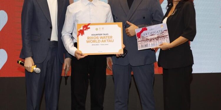 Ақтауда Volunteer Talks: Волонтерлерге арналған мотивациялық кеш өтті