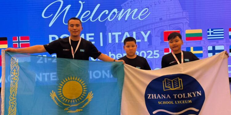 Маңғыстаулық оқушылар халықаралық робототехника олимпиадасынан жүлдемен оралды